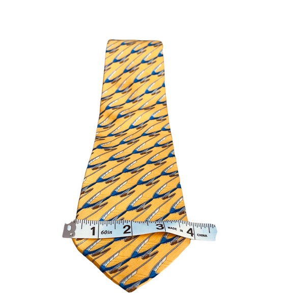 Vintage CRICHTON LONDON Pure Silk Mens Necktie - Picture 2 of 3